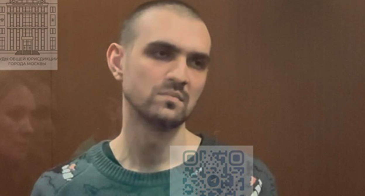 Армтем Останин. Фото: https://t.me/moscowcourts/6616